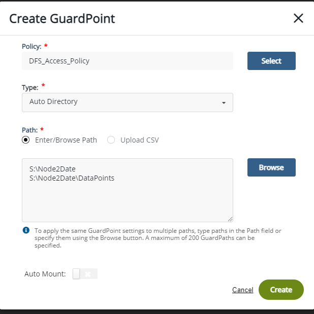 Creating a ${gp}