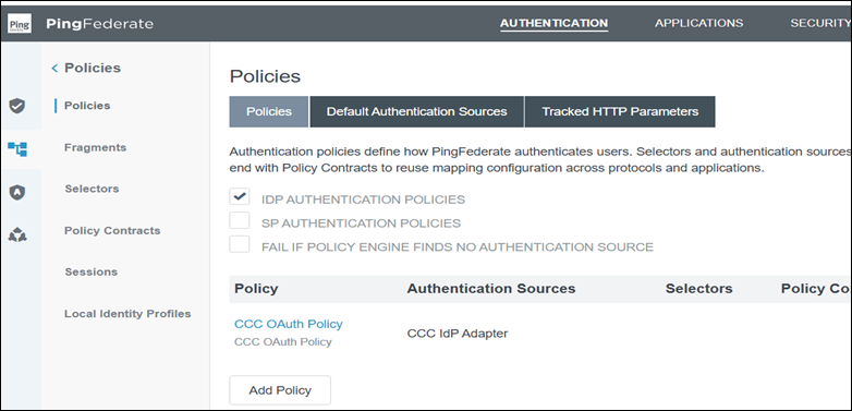 Authentication Policy alt text