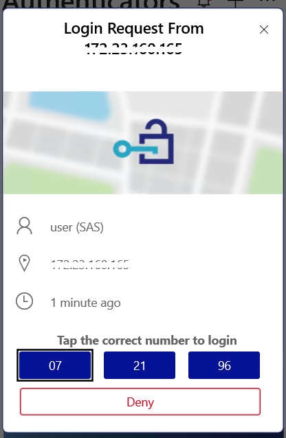 Numbers in MobilePASS+