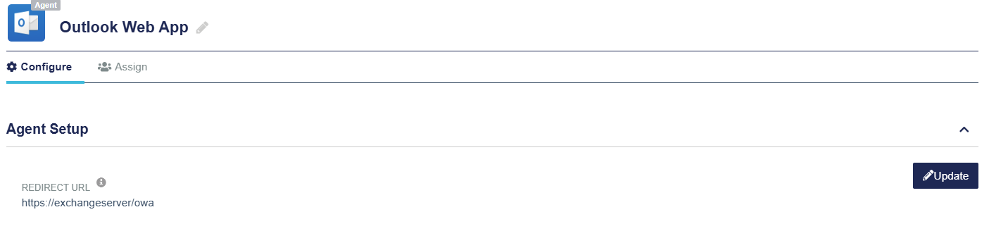 Update REDIRECT URL Update REDIRECT URL