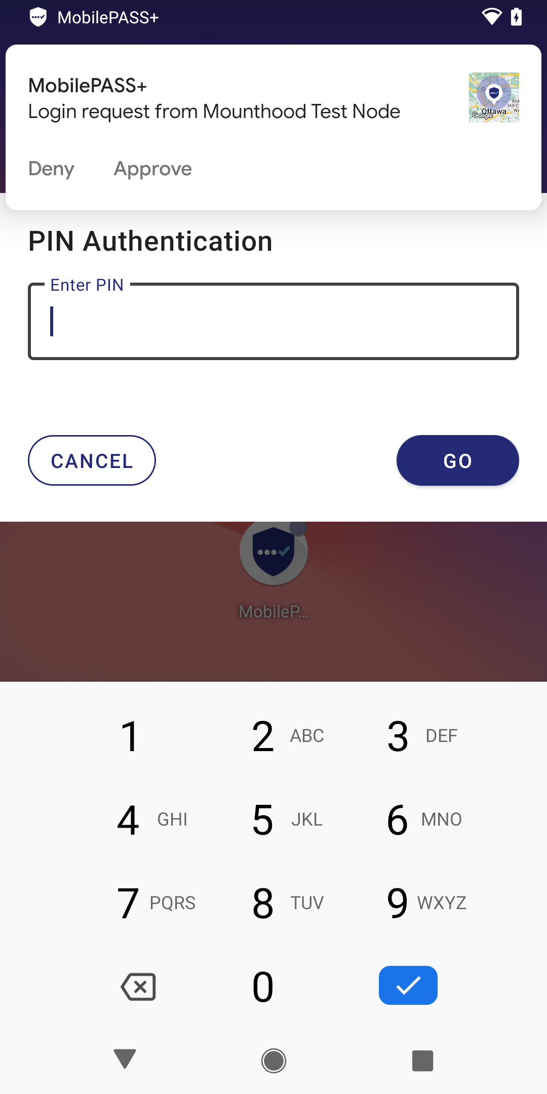 Login request Login request