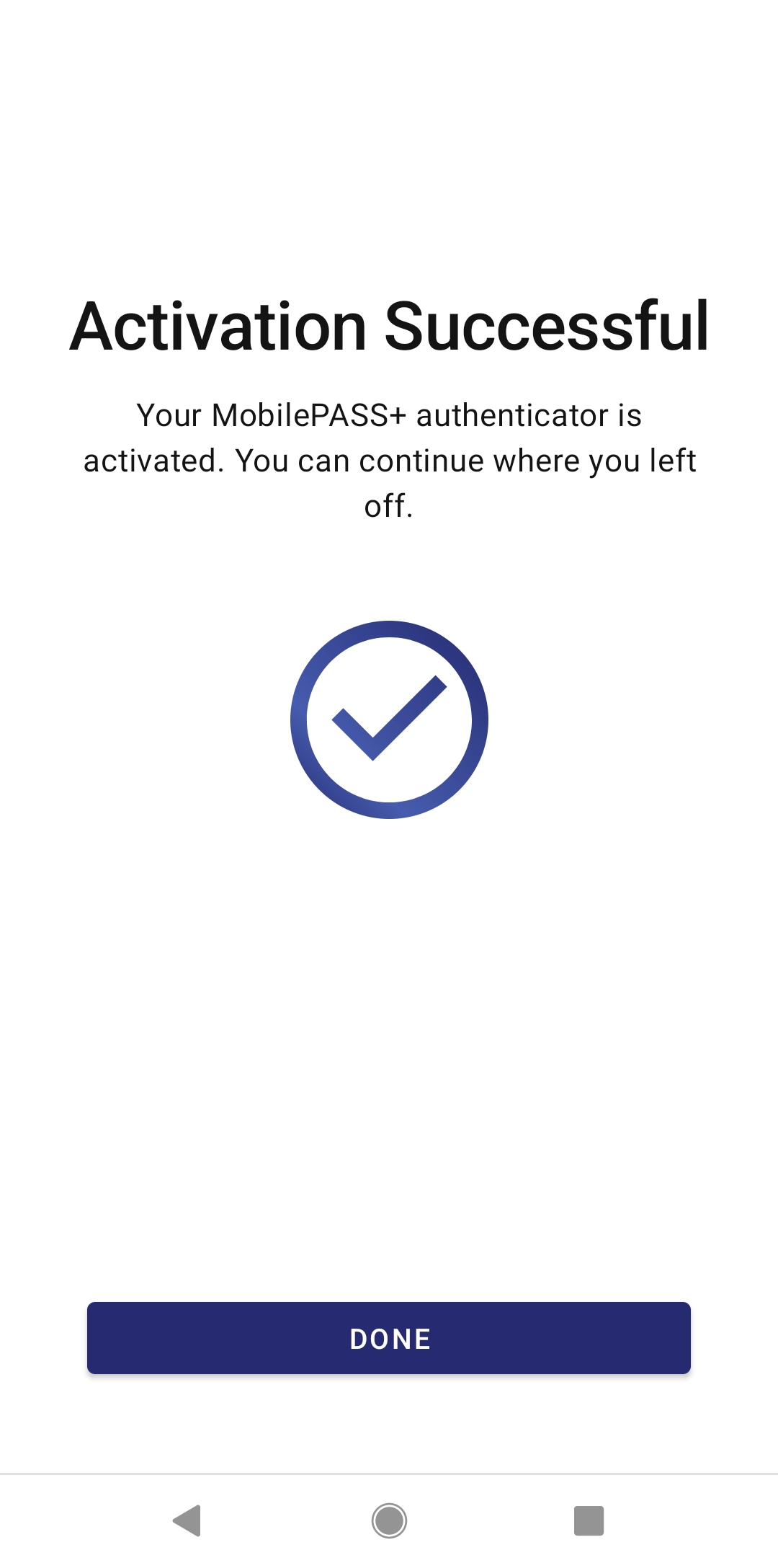 Activation Successful Activation Successful