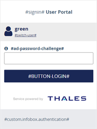 Domain password