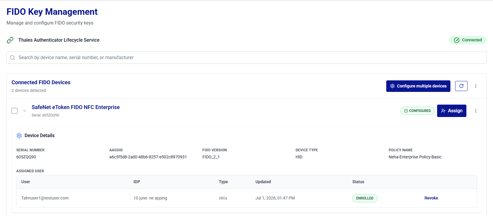 ThalesAuthenticatorLifecycleManager