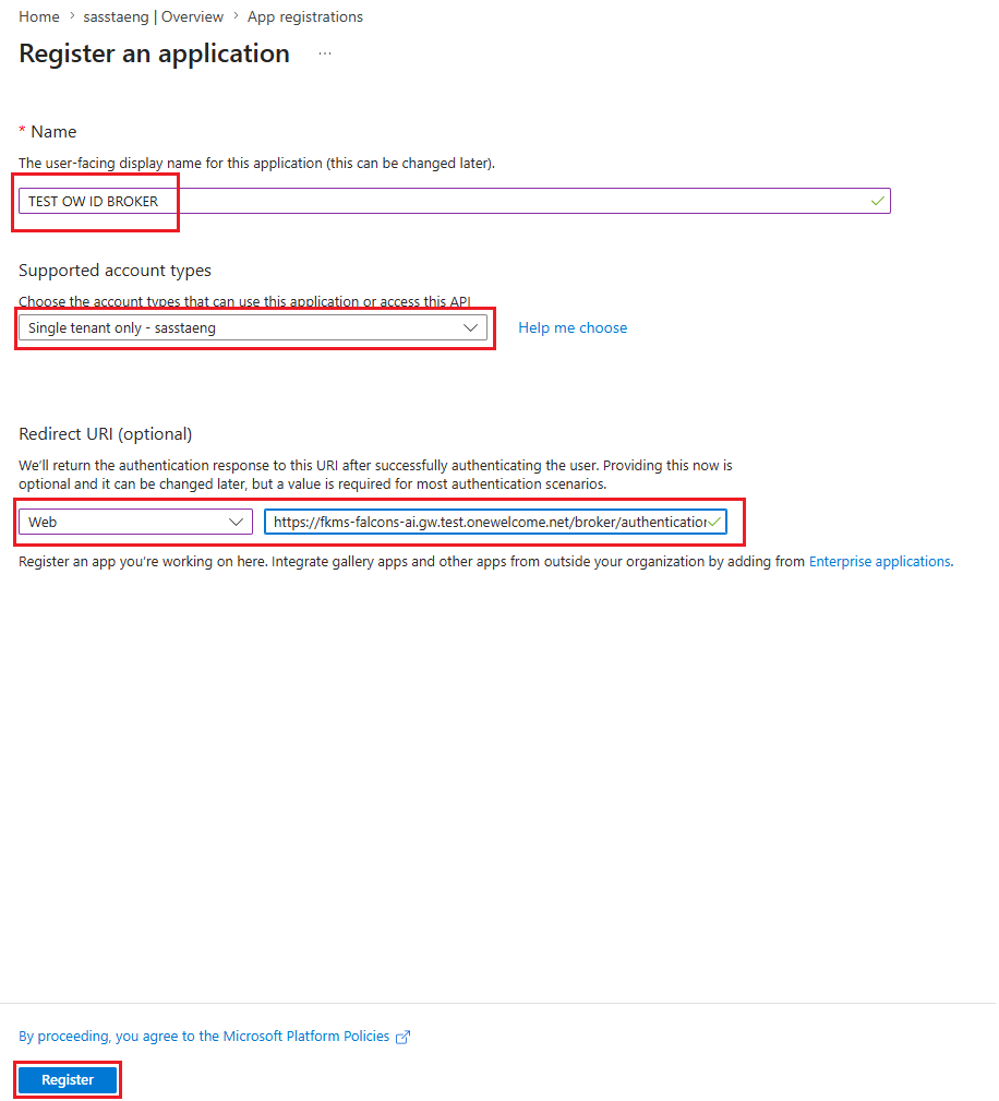 External IDP and Identity Broker setup