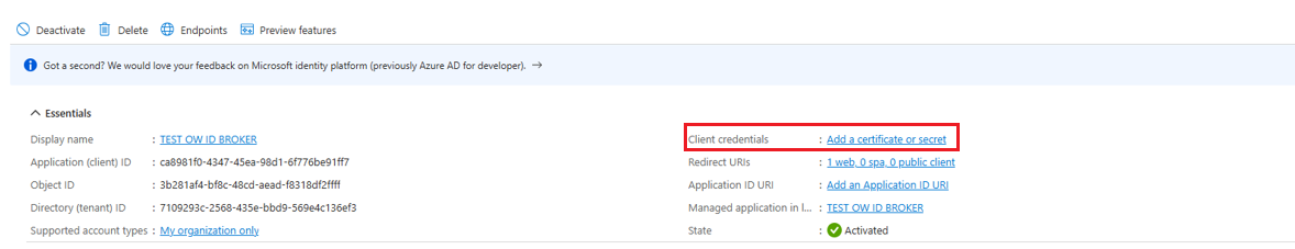 External IDP and Identity Broker setup