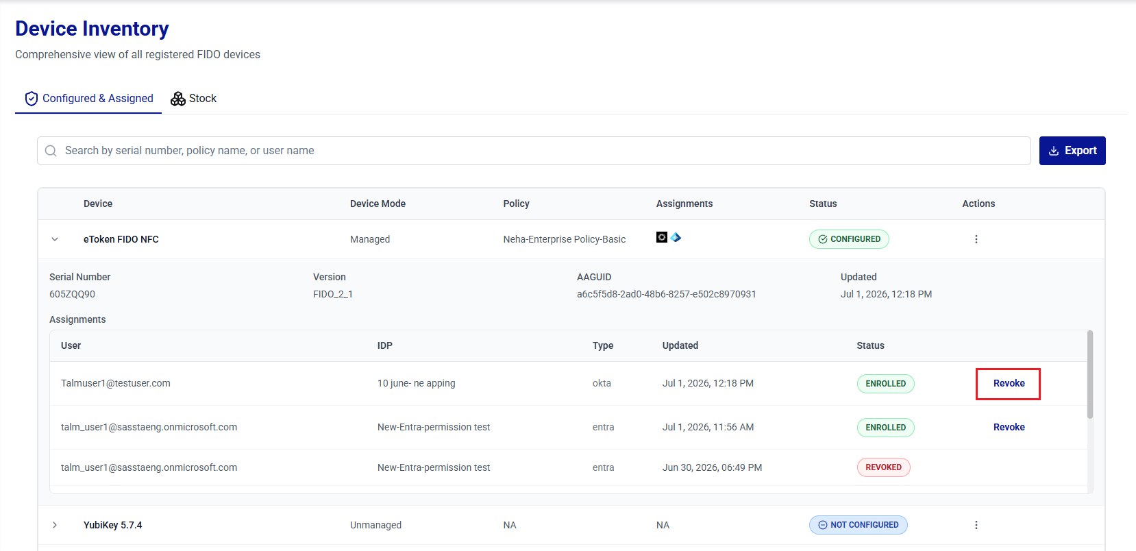 ThalesAuthenticatorLifecycleManager