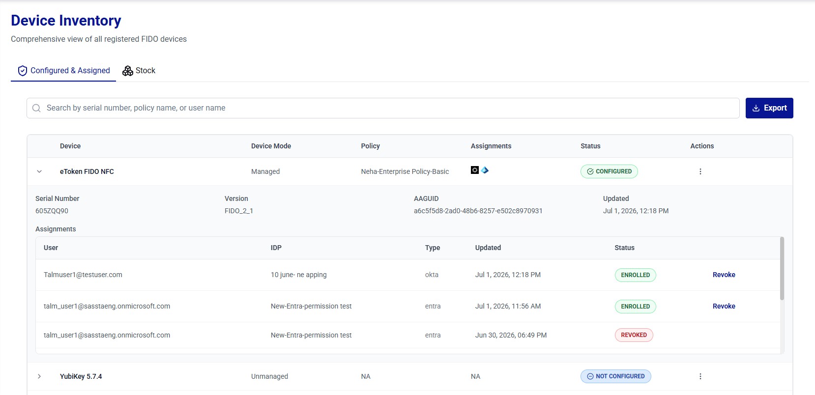 ThalesAuthenticatorLifecycleManager