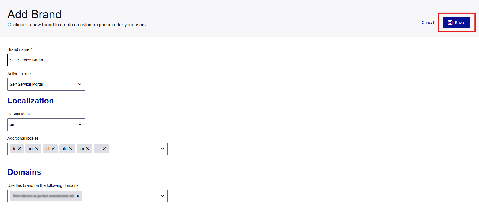click to zoom Theme and Brand Customization